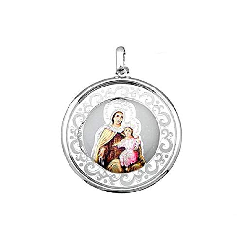 medalla de la virgen del carmen 1