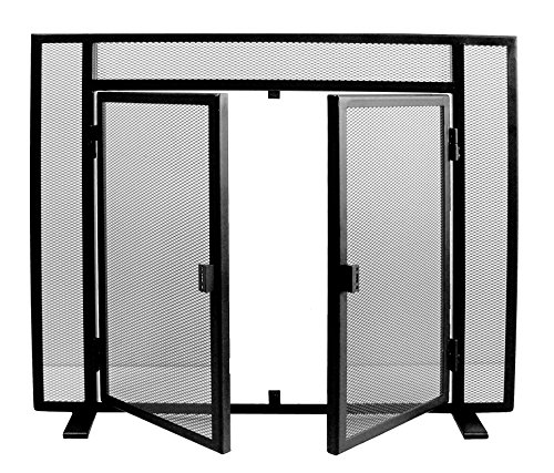 puerta de cristal para chimenea precio 1