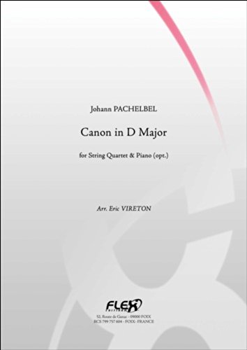 canon de pachelbel partitura 1