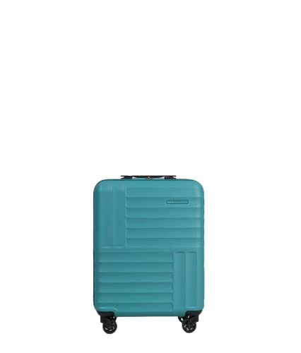 PACO MARTINEZ Maleta de Viaje Unisex, Maleta de Cabina V Living, Color Verde