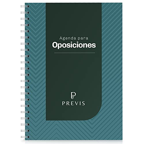 Agenda Oposiciones A5 para Estudio Optimizado - Organizador Oposiciones - Planificador Oposiciones