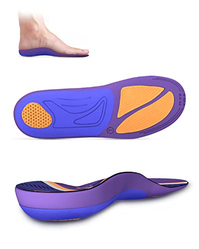 Plantillas Pies Cavos, QBK Plantilla Metatarsalgia para Dolor De Talón, Supinacion, Espolón Calcáneo, Dolor De Espalda, Tendinitis Aquiles, Eficaz Antifatiga, Comodidad. S